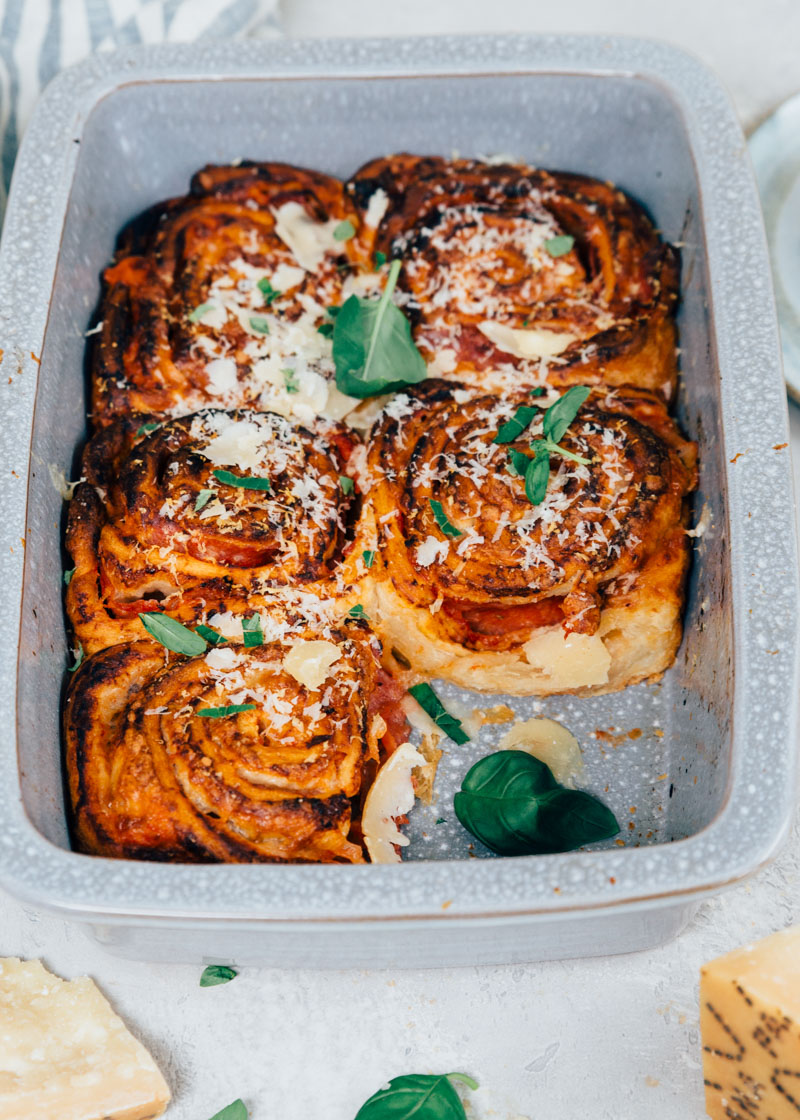 Pizzabroodjes recept