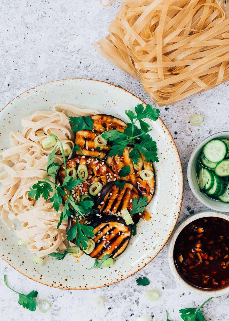 aubergine teriyaki