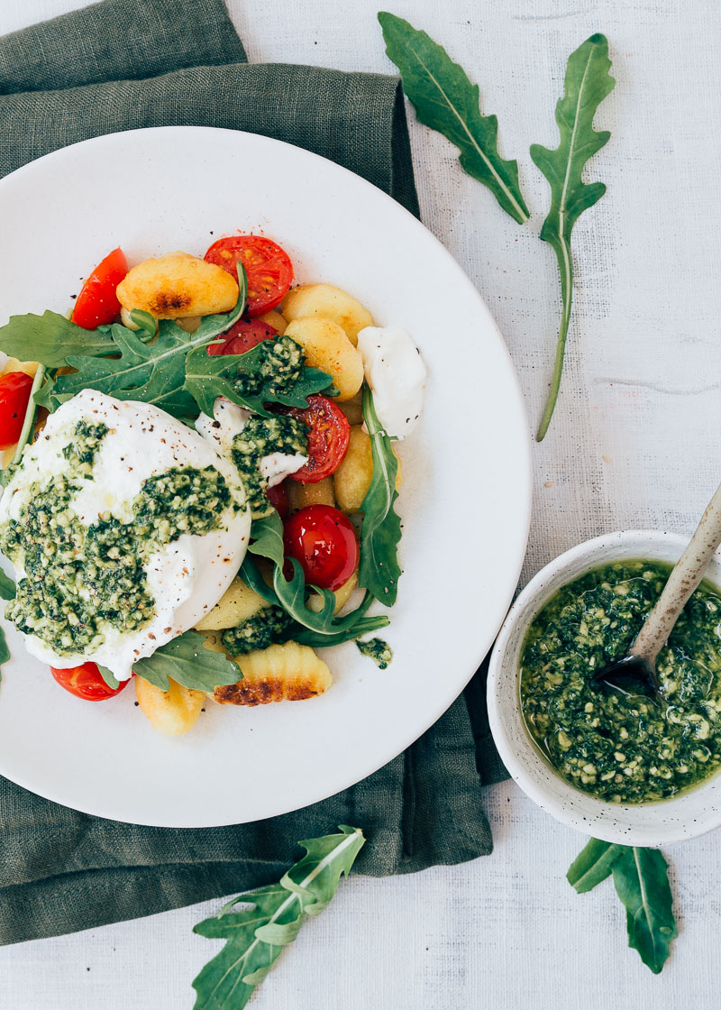 gnocchi met pesto