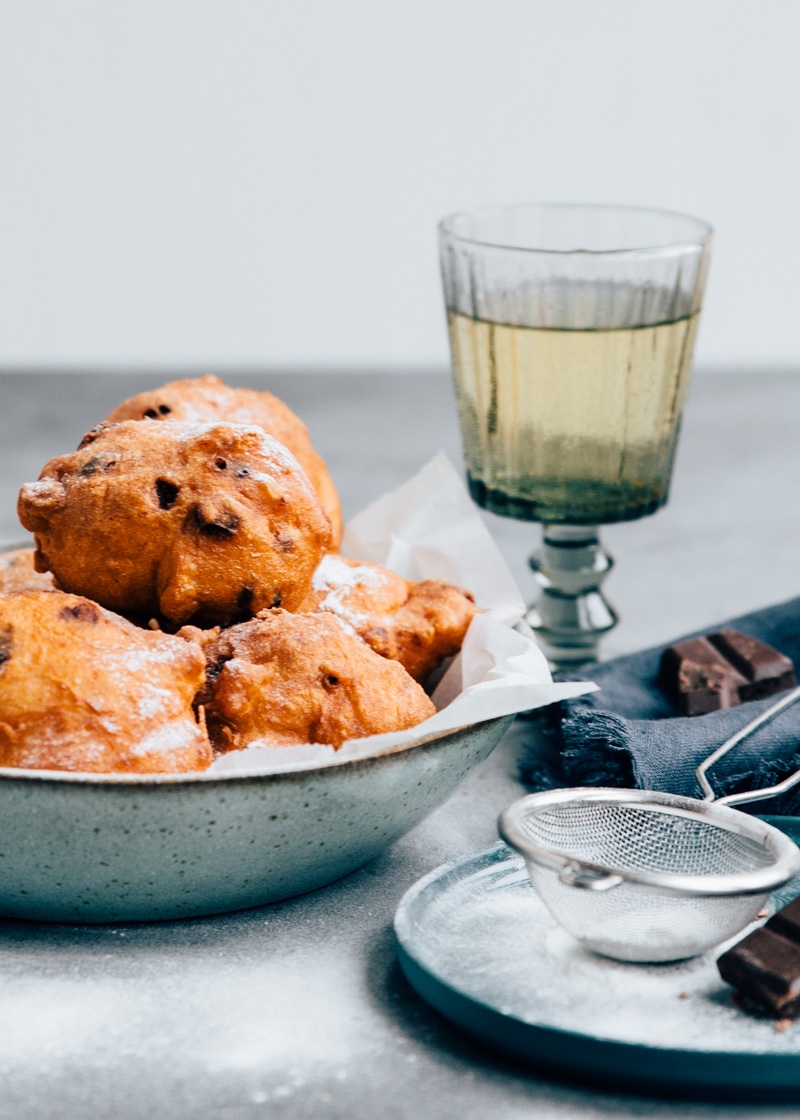 Chocolade oliebollen recept