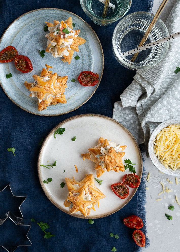 bladerdeeg voorgerecht