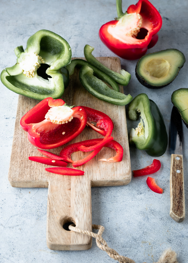 Ingrediënt paprika's