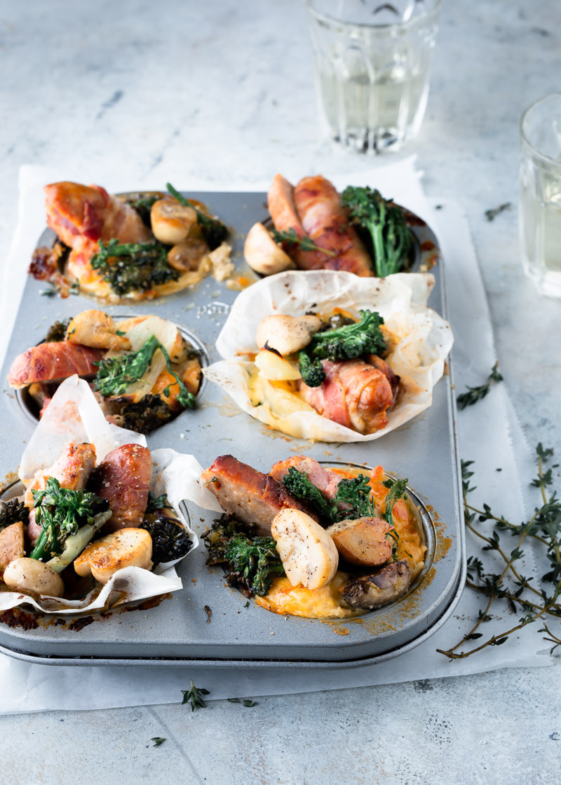 Toad in hole met broccoli