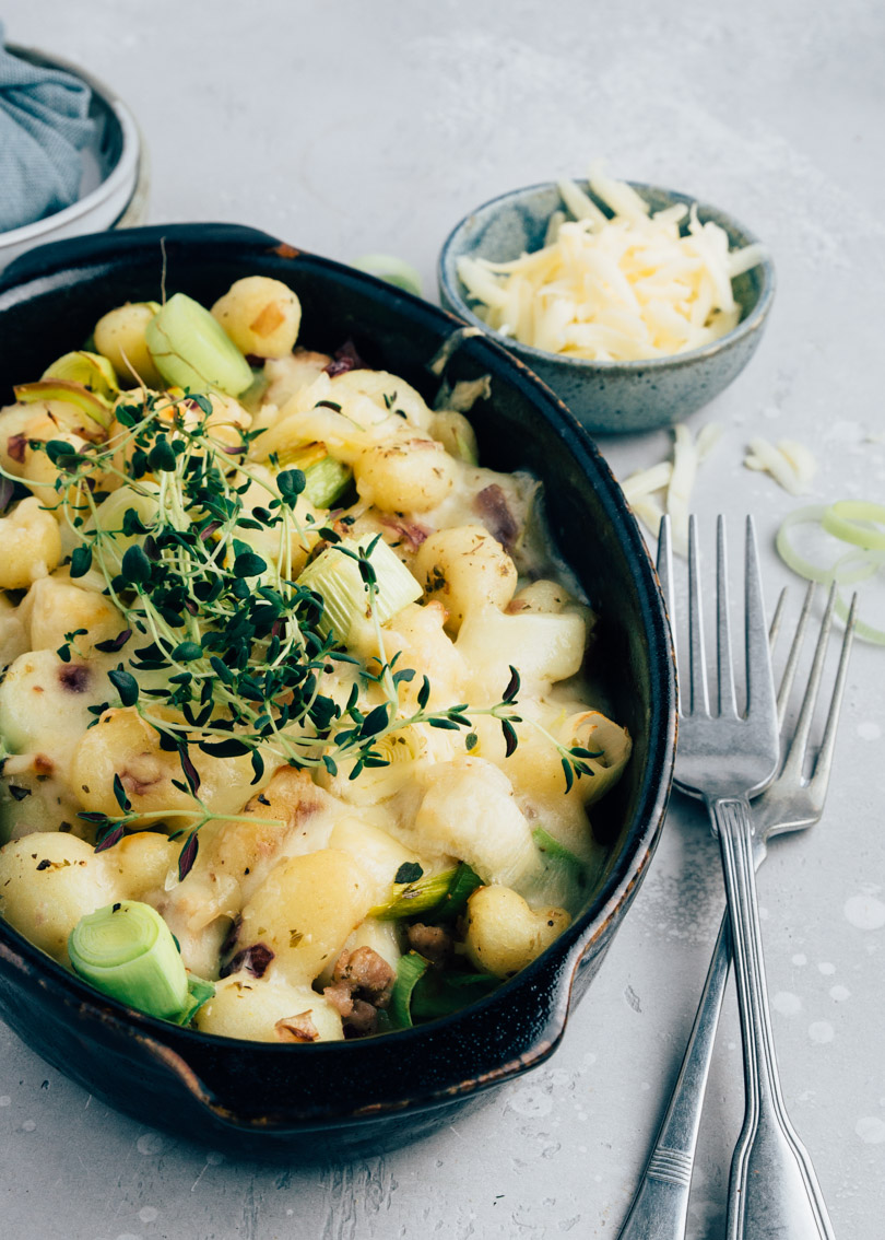 Gnocchi met kaassaus