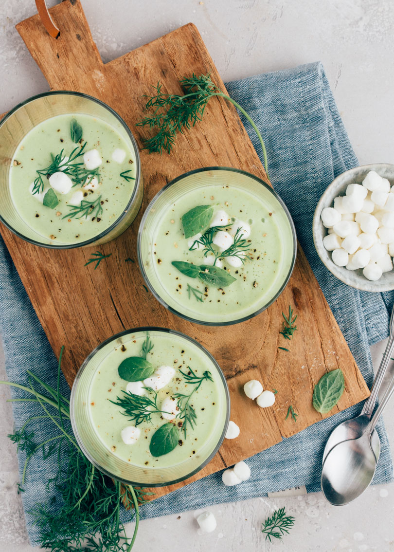 Recept komkommersoep