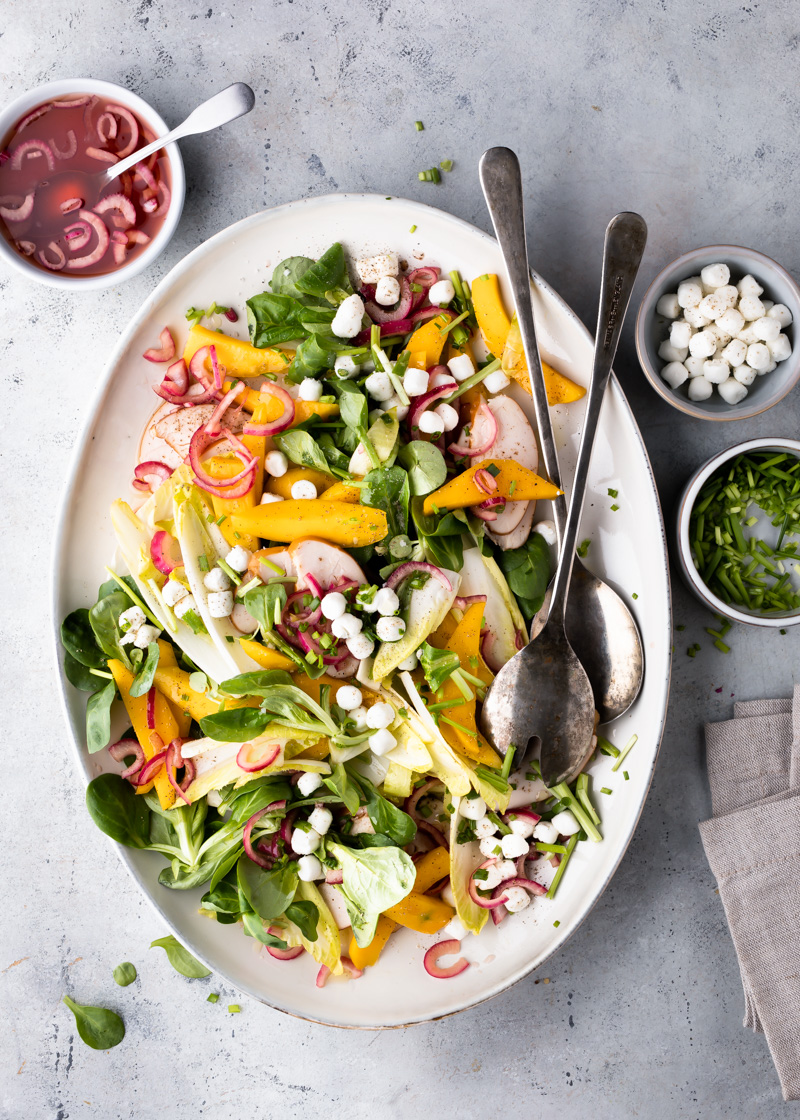 salade met mango