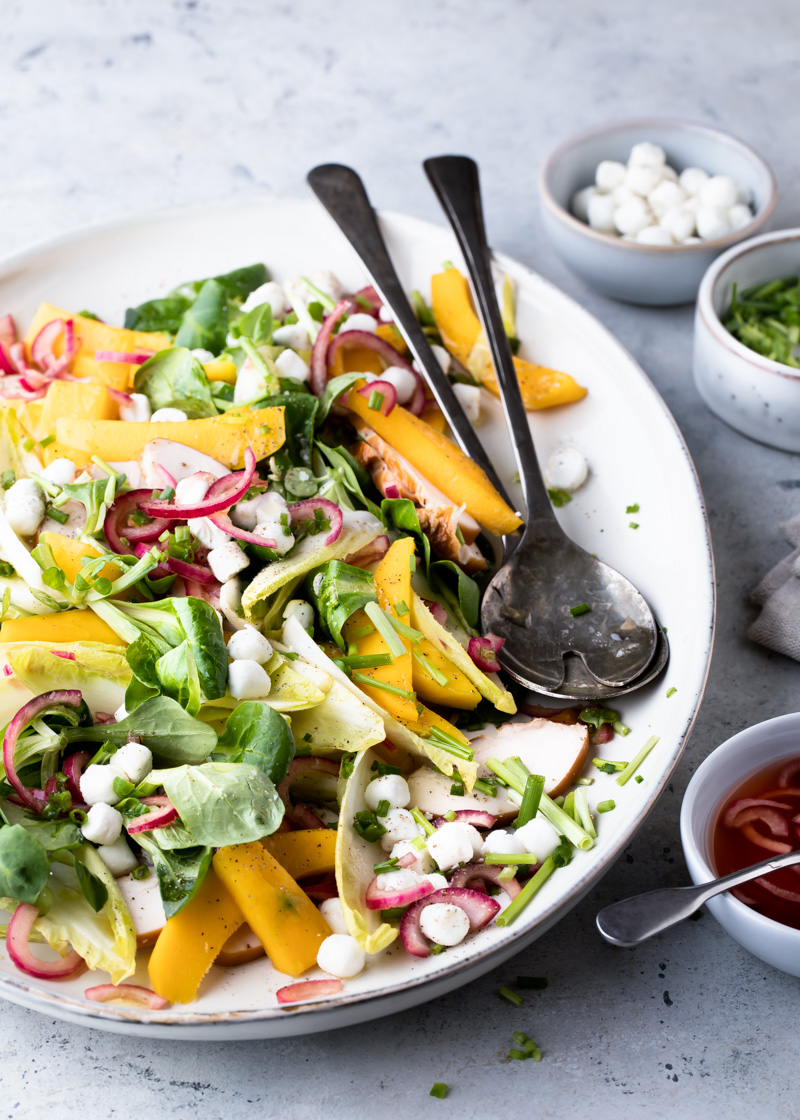 salade met mango