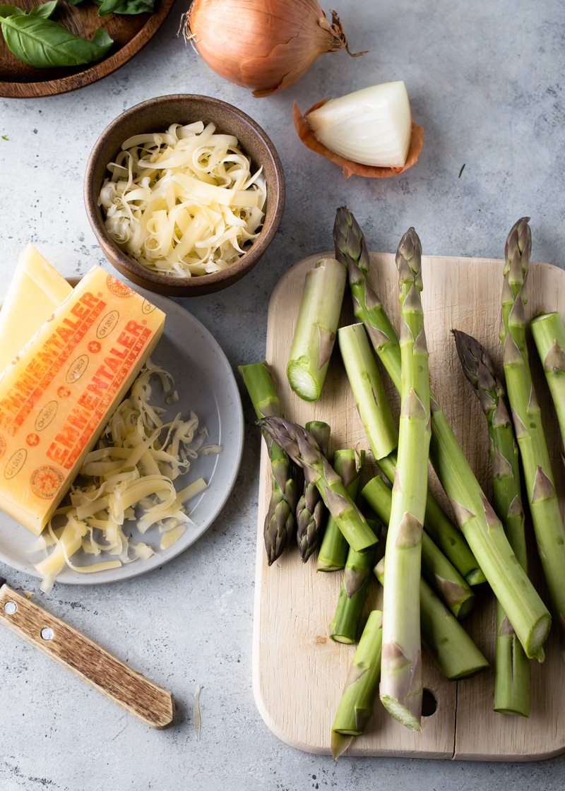 Ingrediënt: Asperges en kaas
