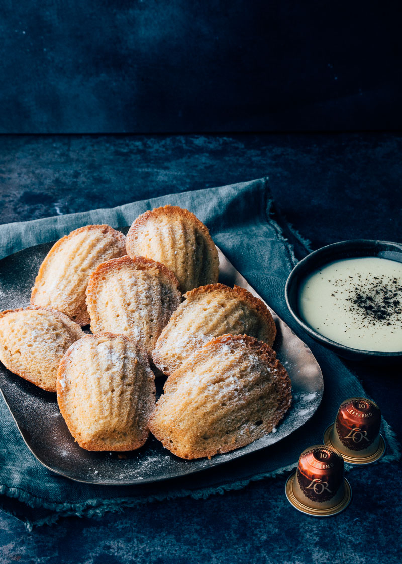 madeleines chocoladesaus