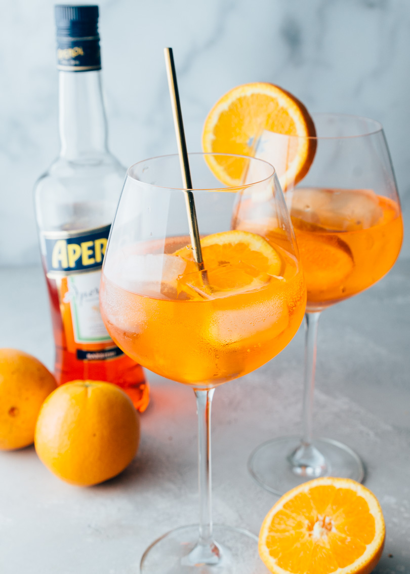 Aperol spritz maken