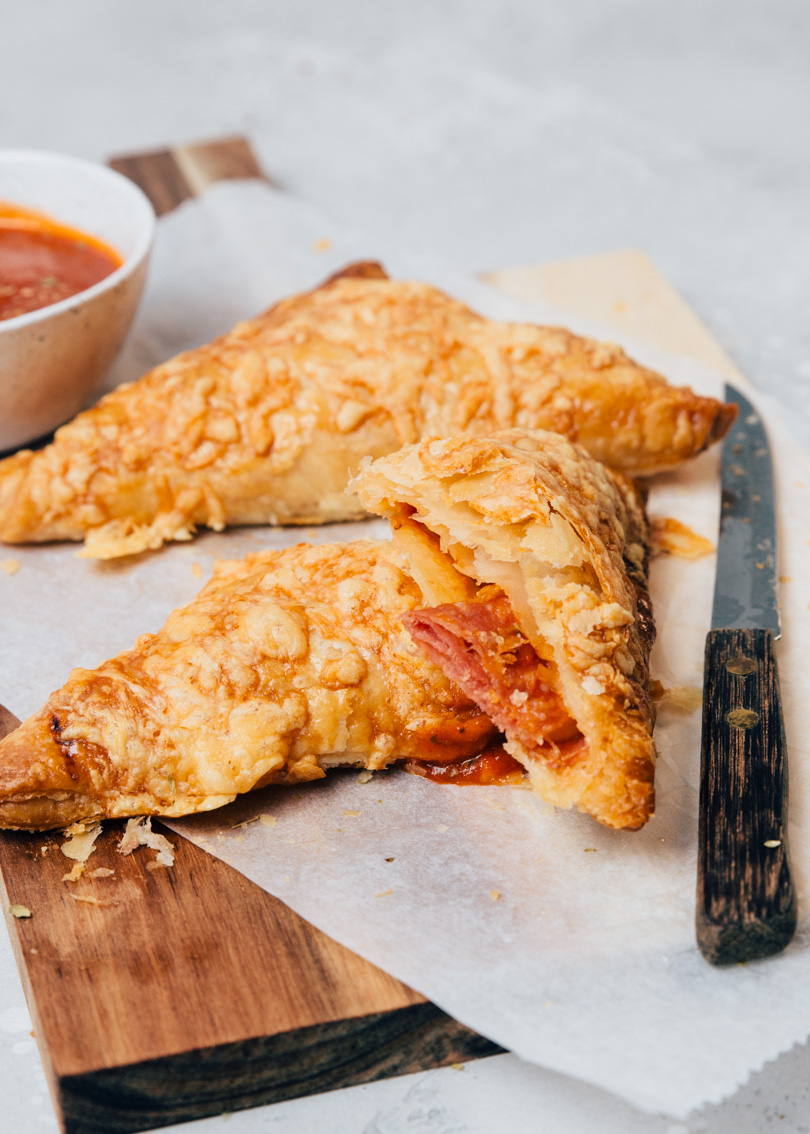 Hartige bladerdeegflappen