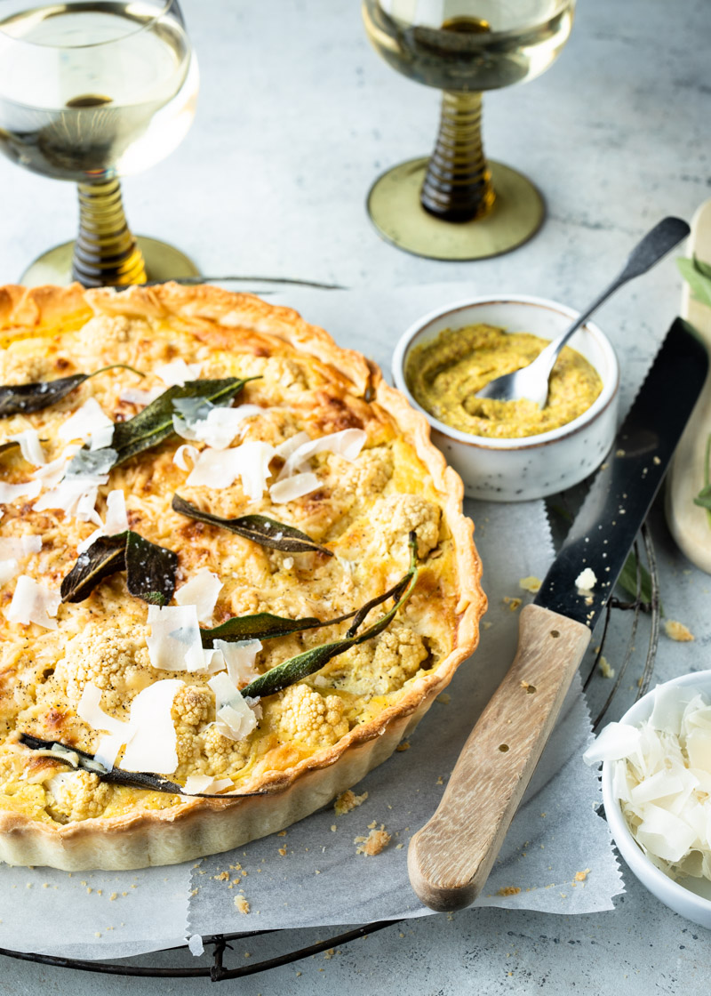 Bloemkool quiche