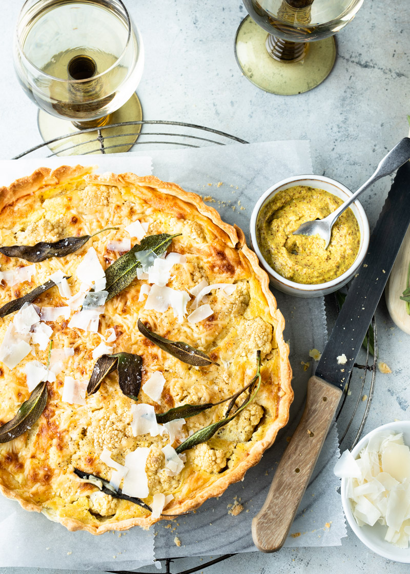 Bloemkool quiche