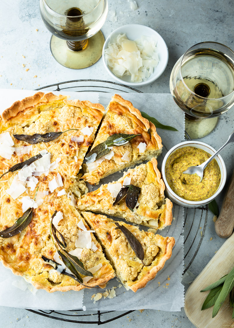 Bloemkool quiche
