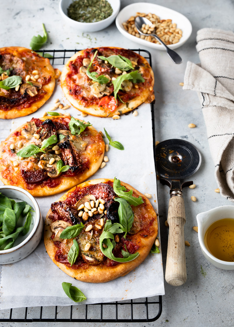 Mini pizza's