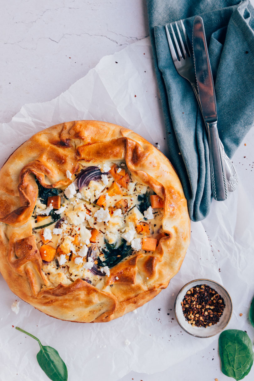 Quiche zoete aardappel