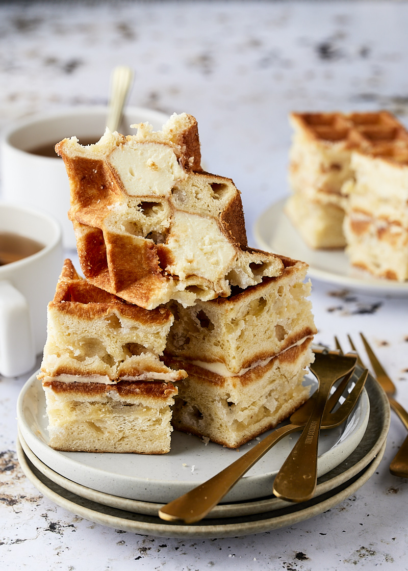 cheesecake wafels