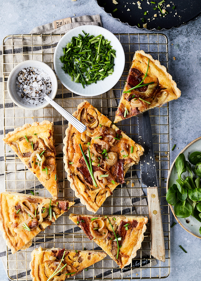 Quiche lorraine recept