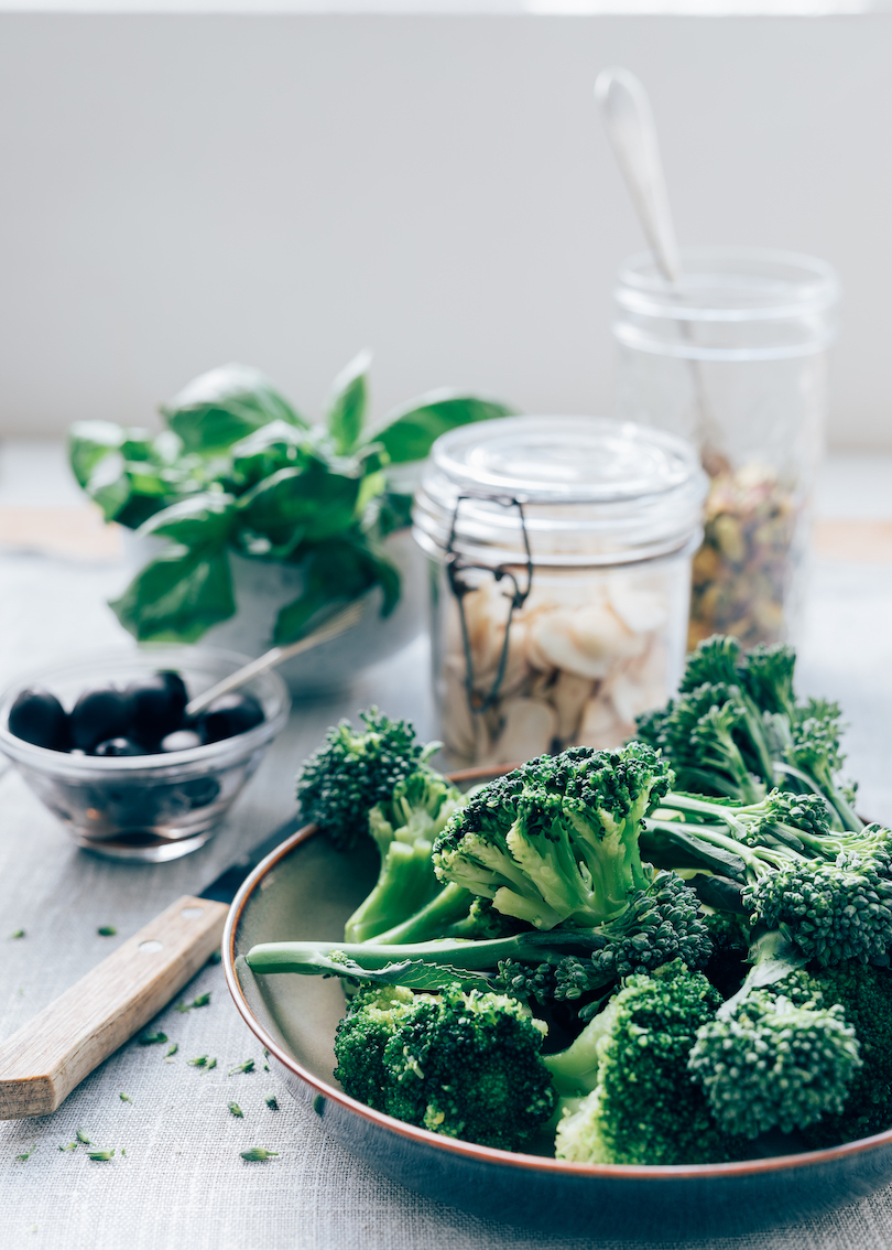 Farfalle met broccoli, kip en kaassaus