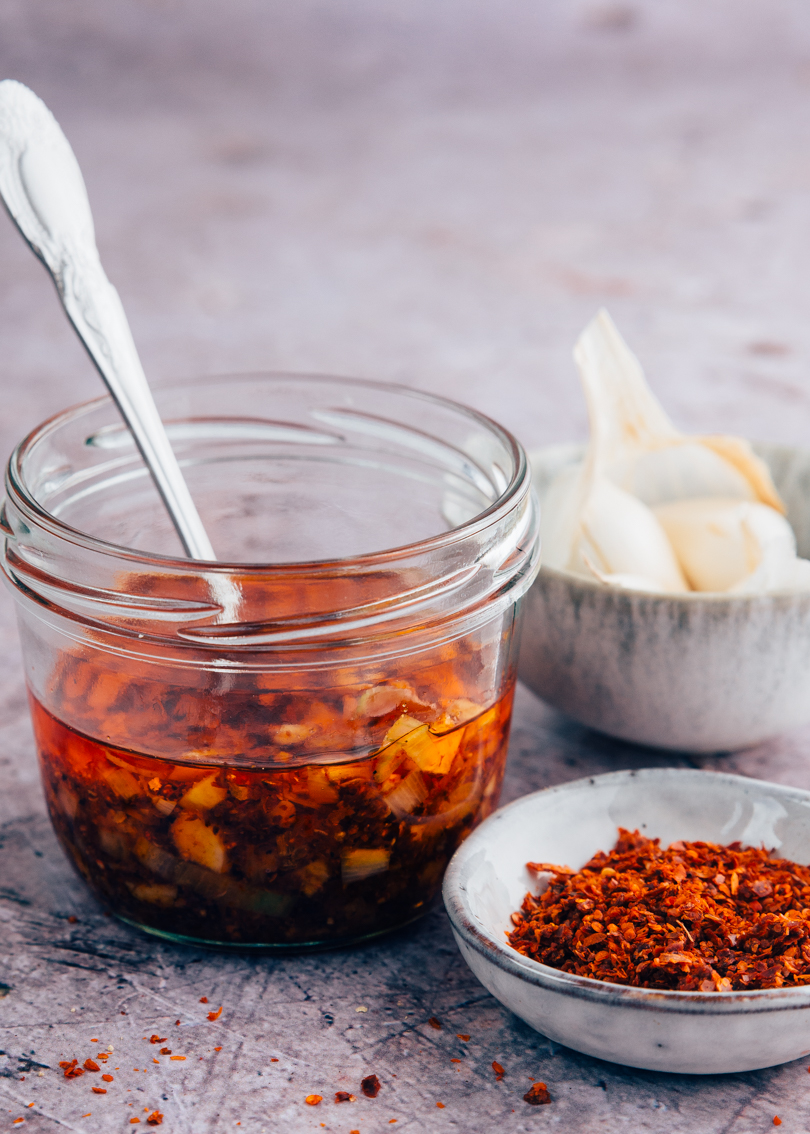 Crispy chili olie maken