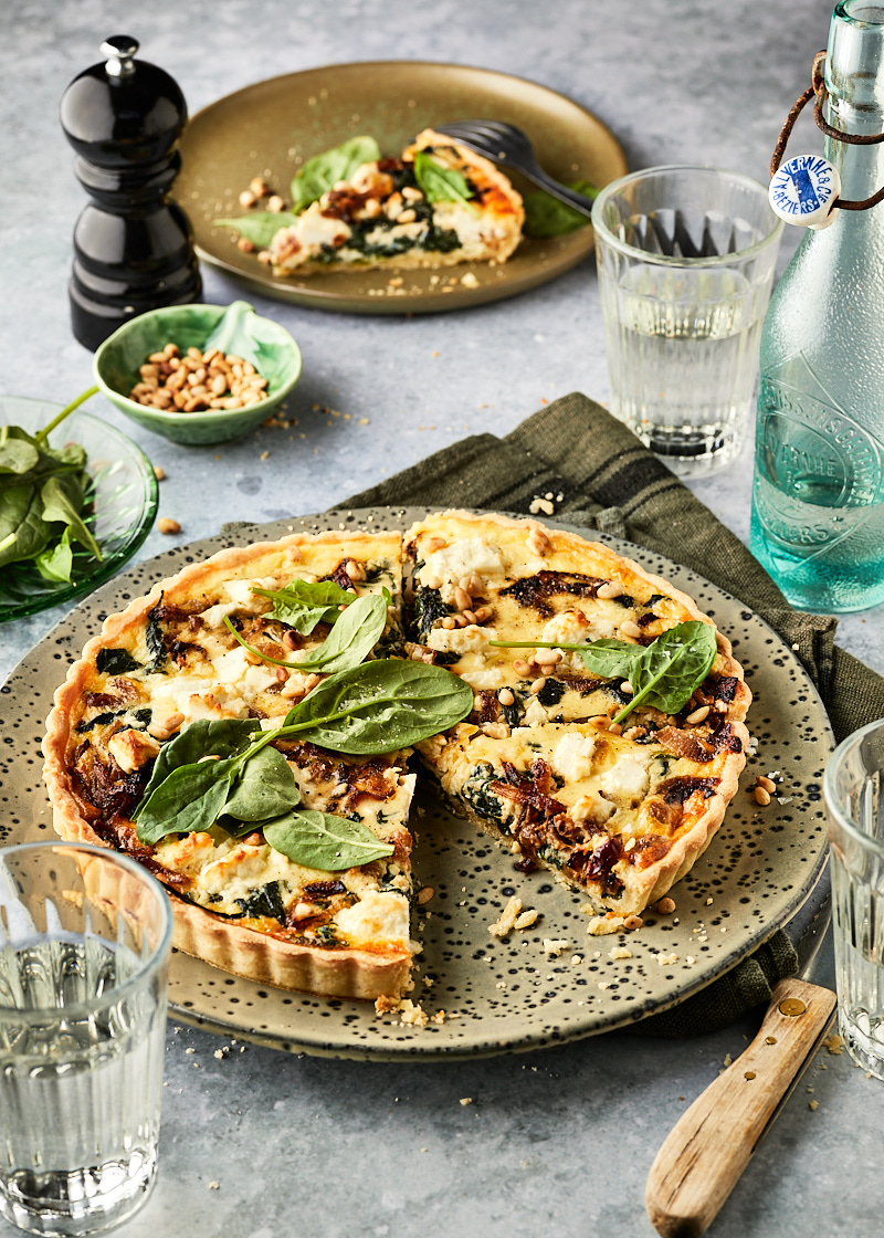 Spinazie quiche
