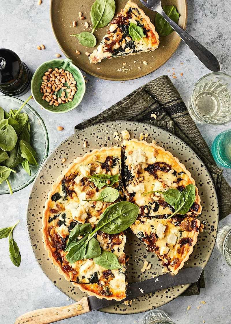 Spinazie quiche