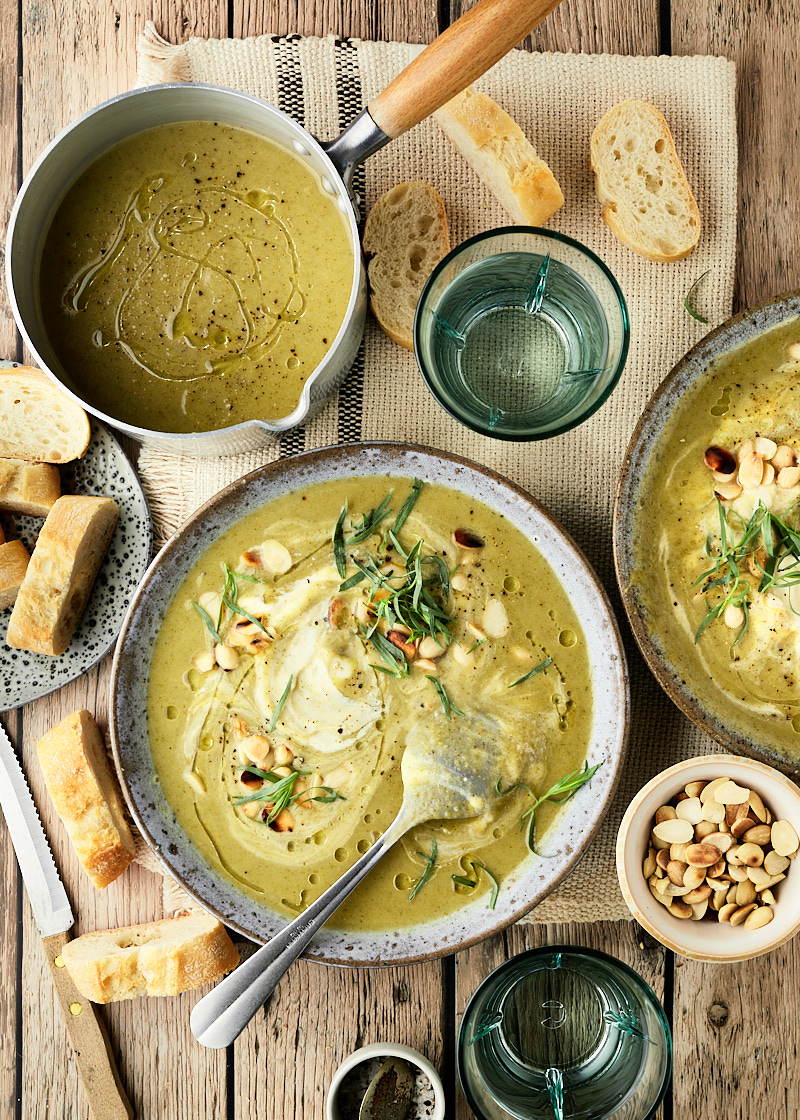 Broccoli courgettesoep