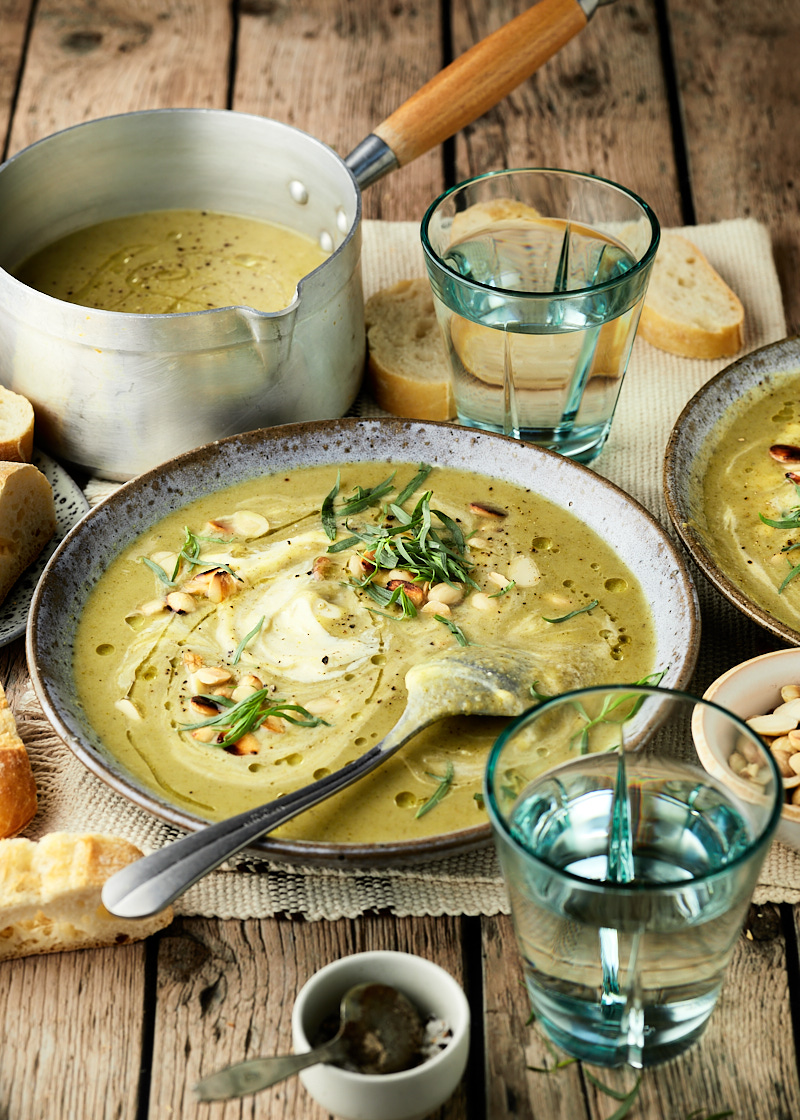 Broccoli courgettesoep