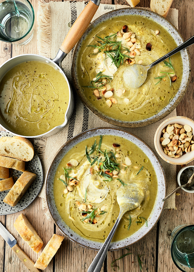 Broccoli courgettesoep