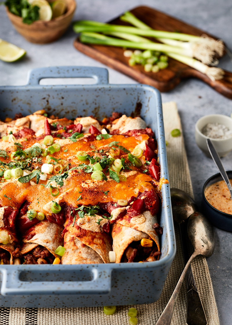 Enchilada's met gehakt