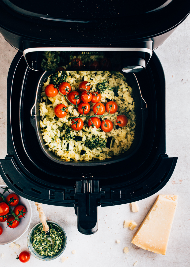 Risotto uit de airfryer