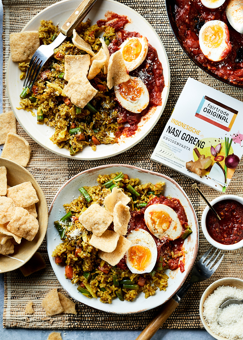 Vegetarische nasi goreng