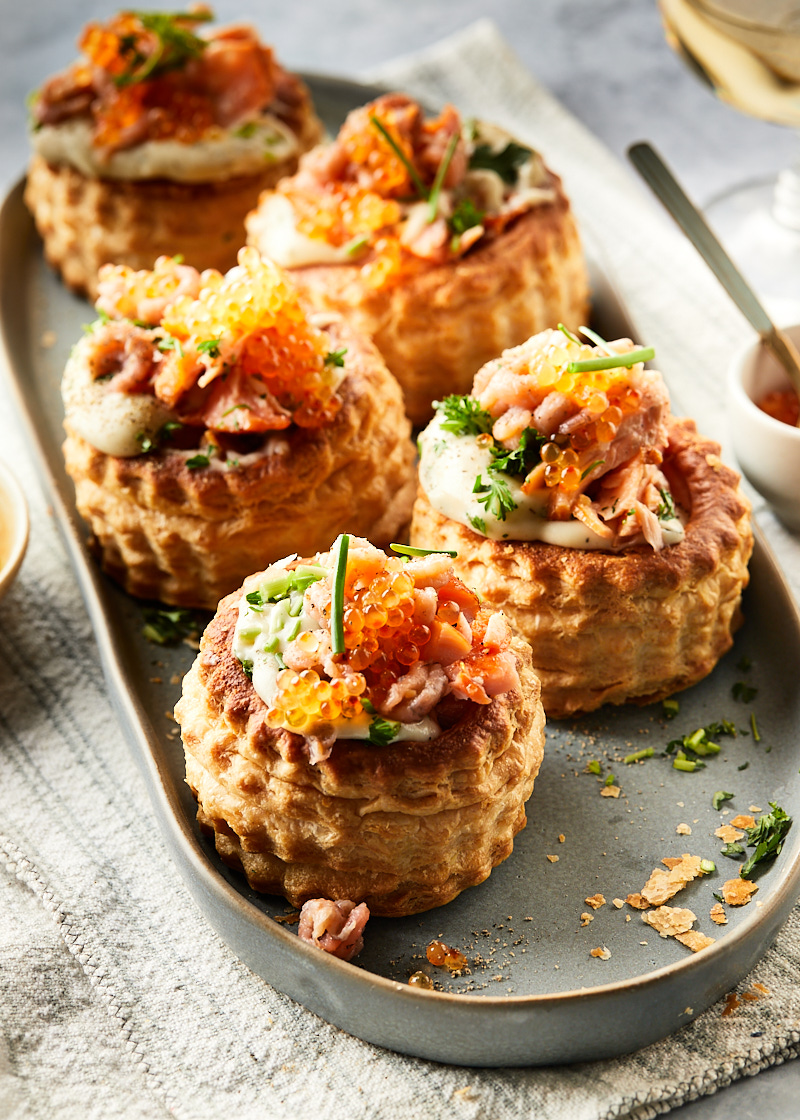 Pasteitje zalmragout