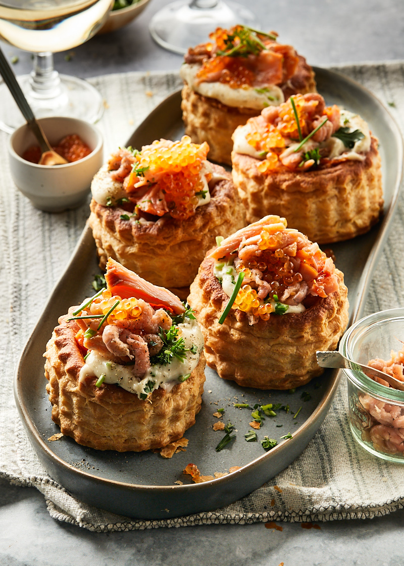 Pasteitje zalmragout