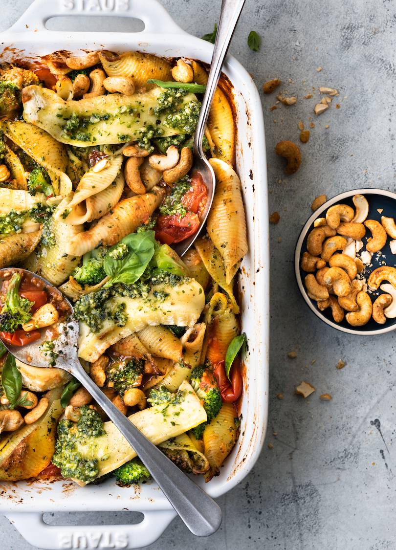 pasta pesto ovenschotel